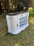 Havertys XL Marble Top Server